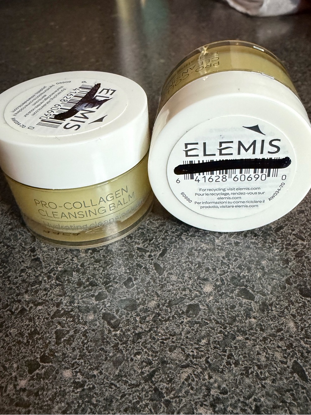 Elemis Pro-Collagen Cleansing Balm - set of two
